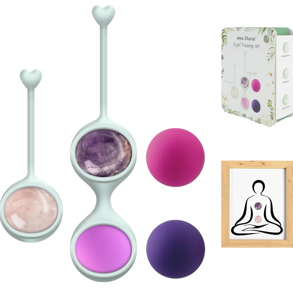 NIB! Kegel Training Set Pelvic Floor Exercise Devices